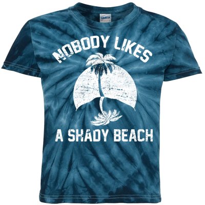 Nobody Likes A Shady Beach Kids Tie-Dye T-Shirt