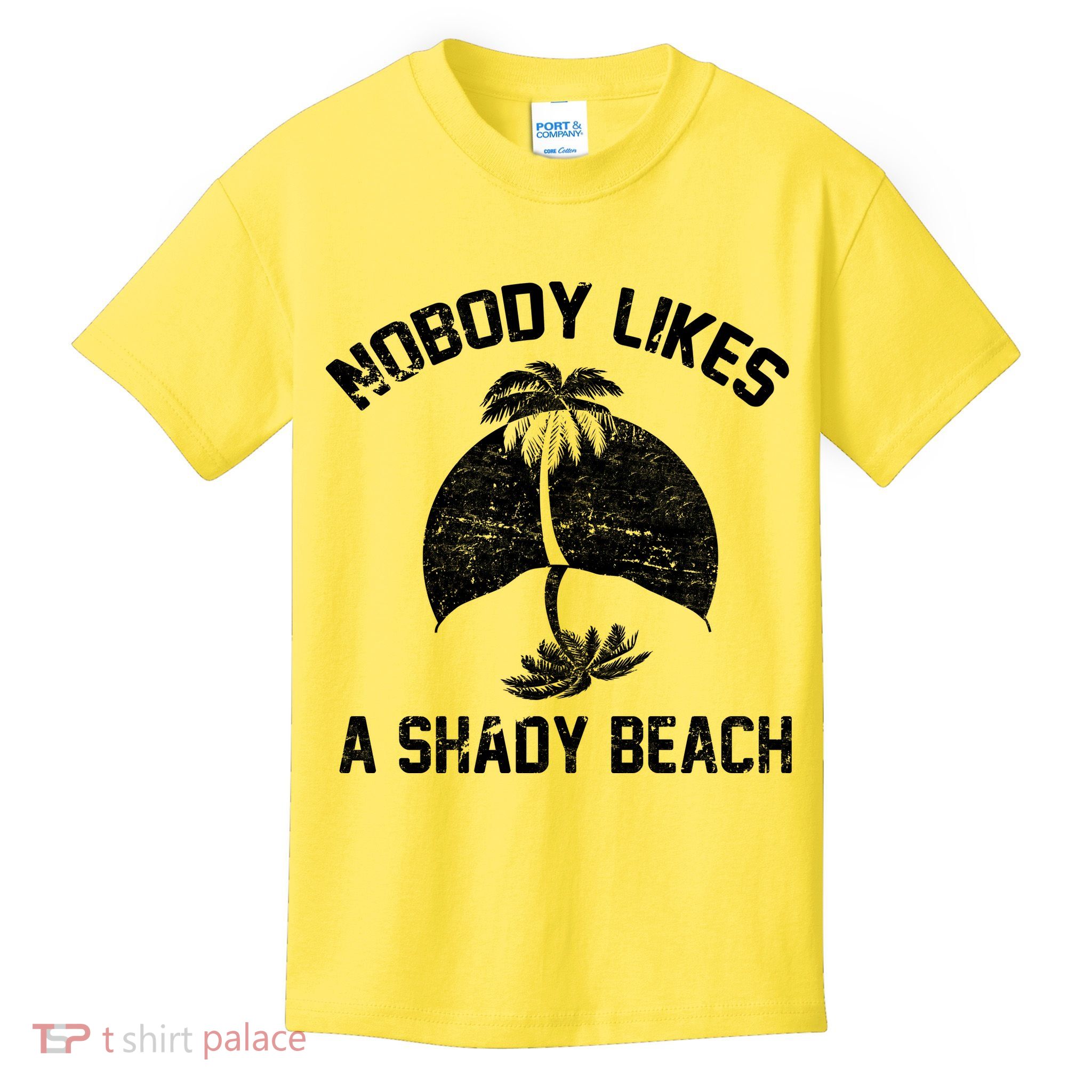 Nobody Likes A Shady Beach Kids T-Shirt
