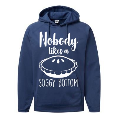 Nobody Likes A Soggy Bottom Performance Fleece Hoodie