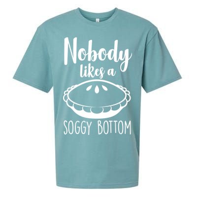 Nobody Likes A Soggy Bottom Sueded Cloud Jersey T-Shirt