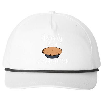 Nobody likes A Soggy Bottom Funny Baking Snapback Five-Panel Rope Hat