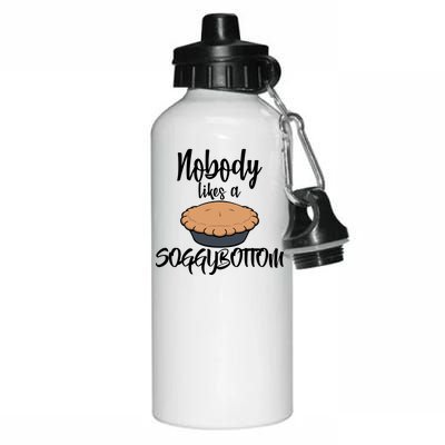 Nobody likes A Soggy Bottom Funny Baking Aluminum Water Bottle