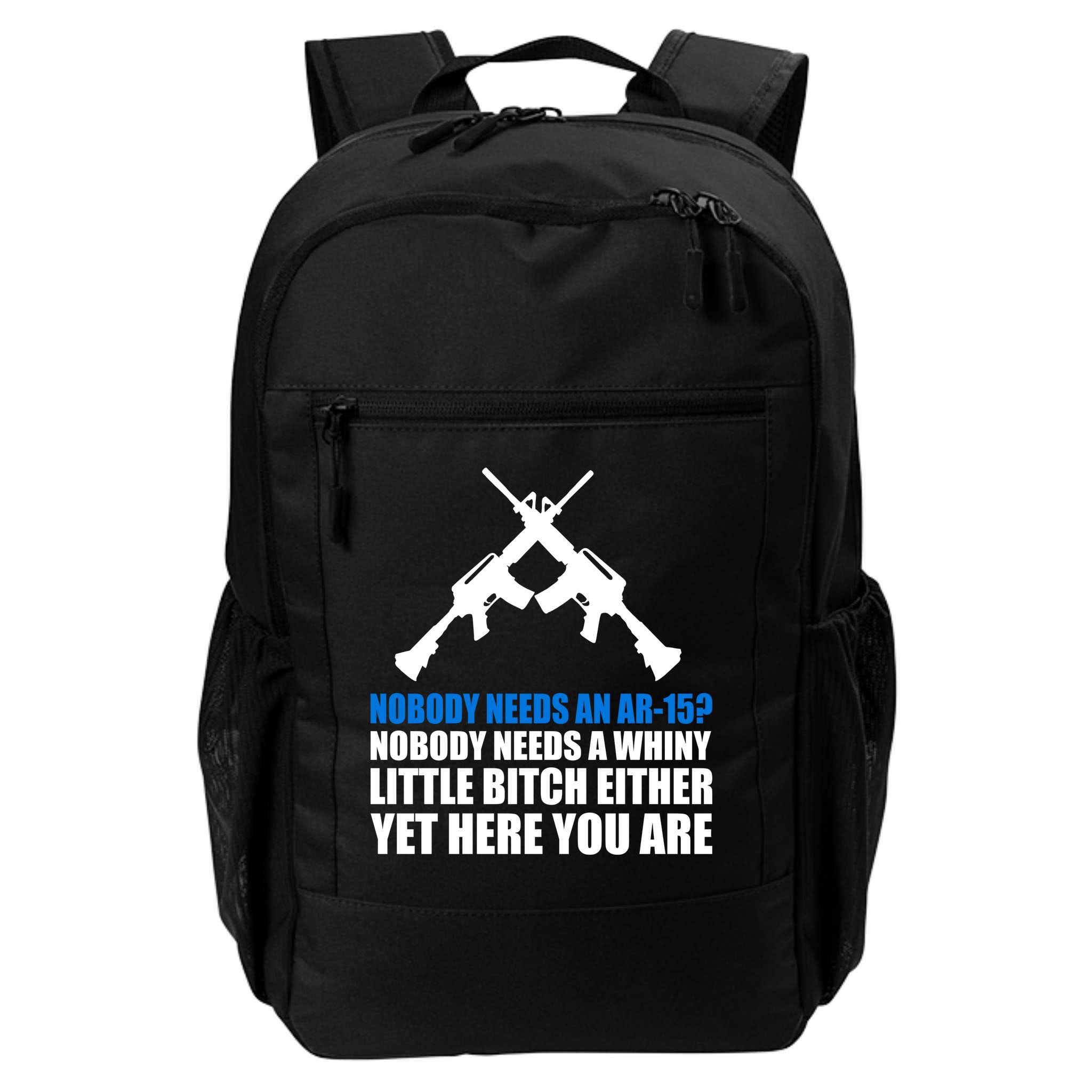 Nobody Needs An AR-15 Rifle Pro Gun Rights Backpack