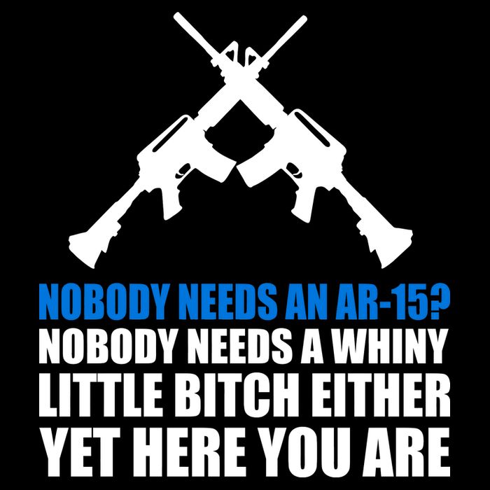 Nobody Needs An AR-15 Rifle Pro Gun Rights Sustainable Bucket Hat