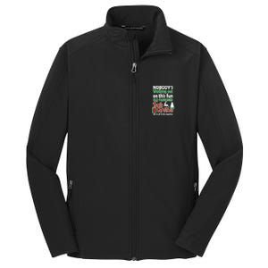 Nobody's Walking Out On This Fun Old Fashion Family Christmas Core Soft Shell Jacket