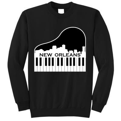 New Orleans Cool Piano Skyline Sweatshirt