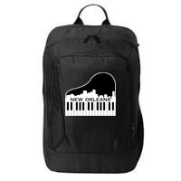 New Orleans Cool Piano Skyline City Backpack