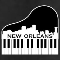 New Orleans Cool Piano Skyline 11oz C Handle Ceramic Mug