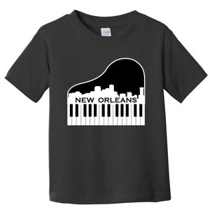 New Orleans Cool Piano Skyline Toddler T-Shirt