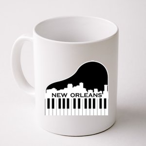 New Orleans Cool Piano Skyline Coffee Mug