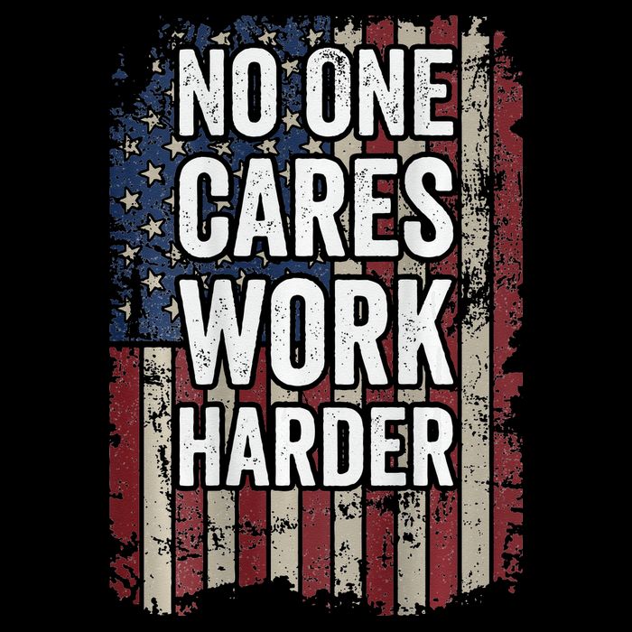 No One Cares Work Harder Gym Motivational Workout 16 in Basic Backpack