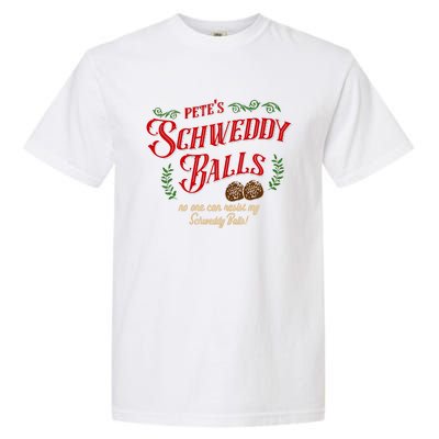 No One Can Resist My Schweddy Balls! Funny Christmas Design Garment-Dyed Heavyweight T-Shirt