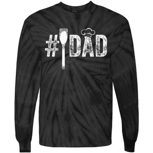 Number One Cooking Dad for Fathers Day 1 Daddy Tie-Dye Long Sleeve Shirt