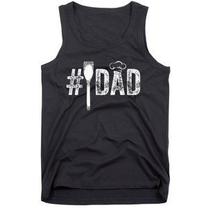 Number One Cooking Dad for Fathers Day 1 Daddy Tank Top