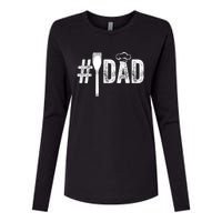 Number One Cooking Dad For Fathers Day #1 Daddy Womens Cotton Relaxed Long Sleeve T-Shirt