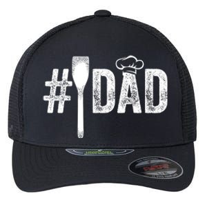 Number One Cooking Dad For Fathers Day #1 Daddy Flexfit Unipanel Trucker Cap