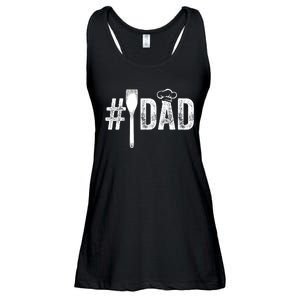 Number One Cooking Dad For Fathers Day #1 Daddy Ladies Essential Flowy Tank