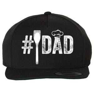 Number One Cooking Dad For Fathers Day #1 Daddy Wool Snapback Cap