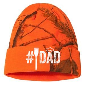 Number One Cooking Dad For Fathers Day #1 Daddy Kati Licensed 12" Camo Beanie