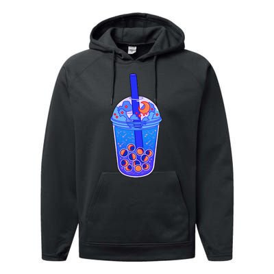 Nocturn Boba Tea Performance Fleece Hoodie