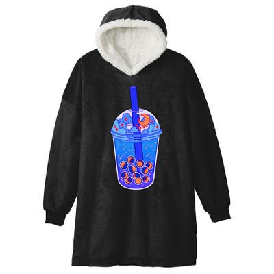 Nocturn Boba Tea Hooded Wearable Blanket