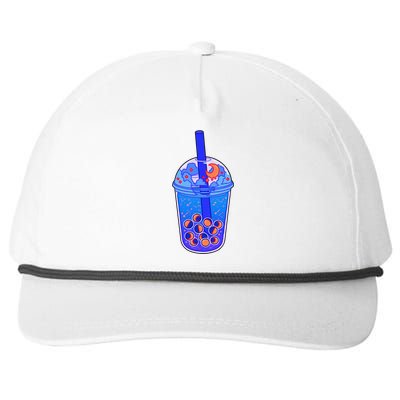 Nocturn Boba Tea Snapback Five-Panel Rope Hat