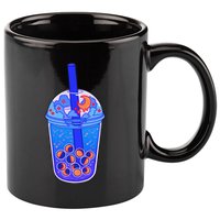 Nocturn Boba Tea 11oz C Handle Ceramic Mug