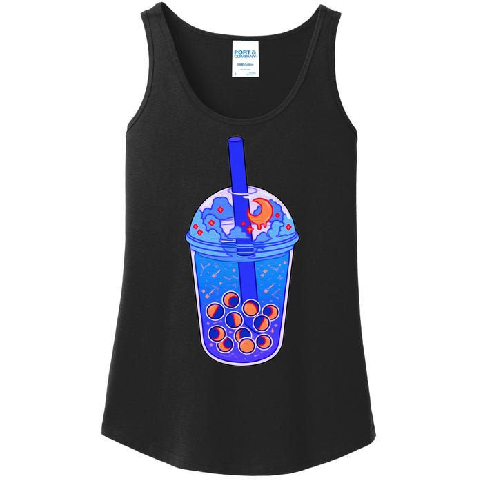 Nocturn Boba Tea Ladies Essential Tank