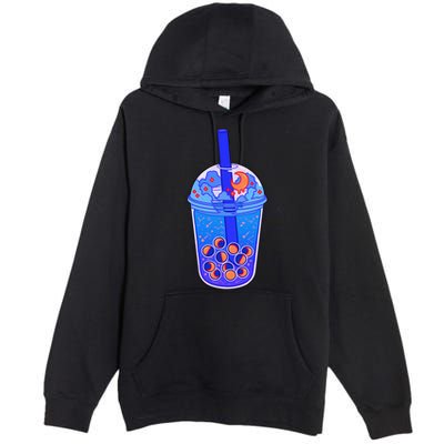 Nocturn Boba Tea Premium Pullover Hoodie