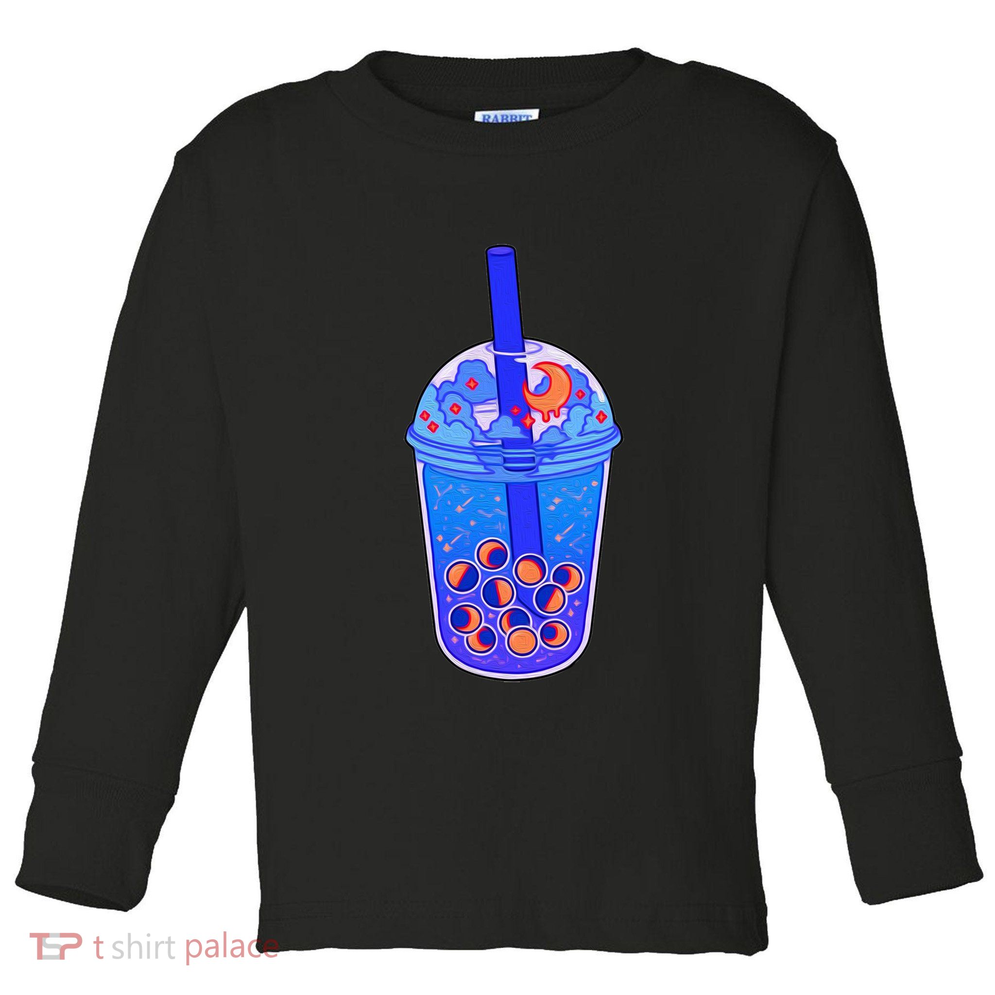 Nocturn Boba Tea Toddler Long Sleeve Shirt