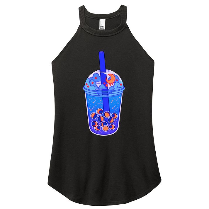 Nocturn Boba Tea Women's Perfect Tri Rocker Tank
