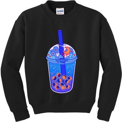 Nocturn Boba Tea Kids Sweatshirt