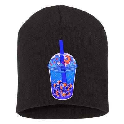 Nocturn Boba Tea Short Acrylic Beanie