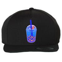 Nocturn Boba Tea Wool Snapback Cap