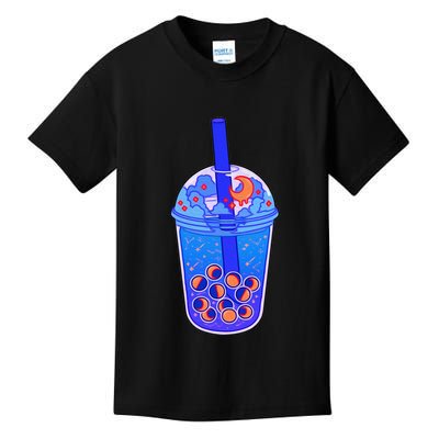 Nocturn Boba Tea Kids T-Shirt