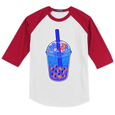 Nocturn Boba Tea Kids Colorblock Raglan Jersey