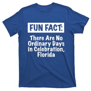 No Ordinary Days In Celebration Florida Pun Fl Joke Gift T-Shirt