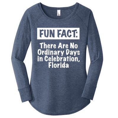 No Ordinary Days In Celebration Florida Pun Fl Joke Gift Women's Perfect Tri Tunic Long Sleeve Shirt