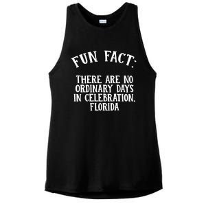 No Ordinary Days In Celebration Florida Pun Fl Joke Cute Gift Ladies PosiCharge Tri-Blend Wicking Tank