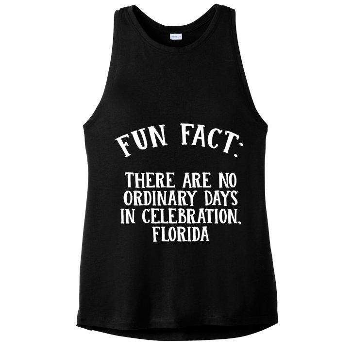 No Ordinary Days In Celebration Florida Pun Fl Joke Cute Gift Ladies PosiCharge Tri-Blend Wicking Tank