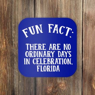 No Ordinary Days In Celebration Florida Pun Fl Joke Cute Gift Coaster