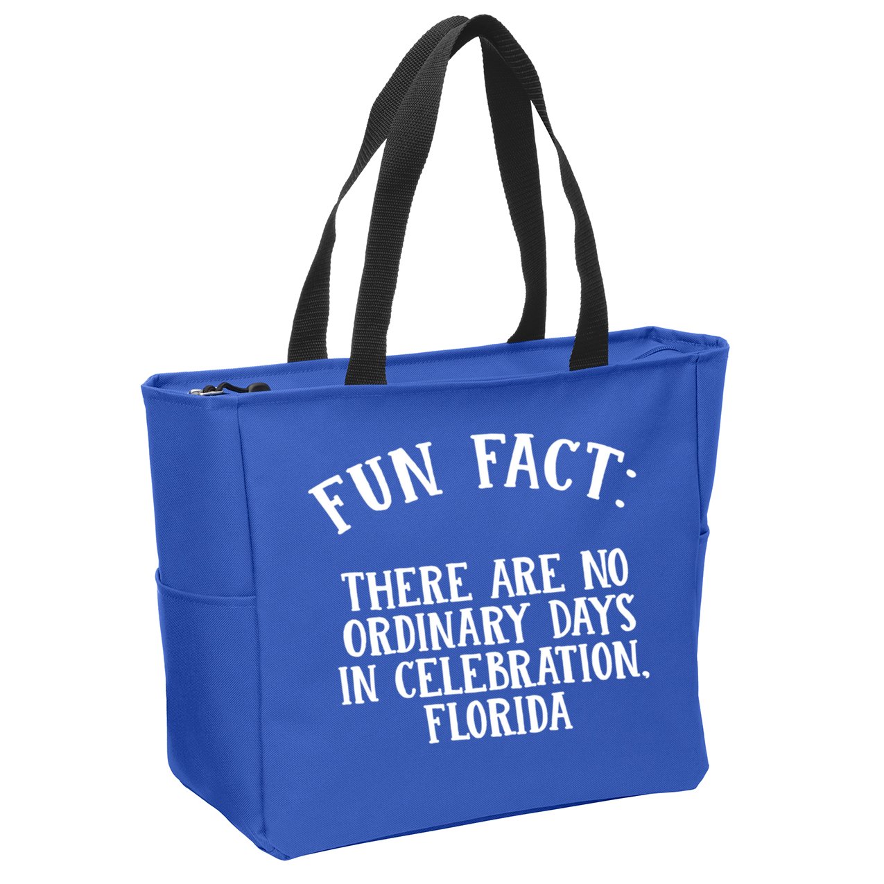 No Ordinary Days In Celebration Florida Pun Fl Joke Cute Gift Zip Tote Bag