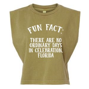 No Ordinary Days In Celebration Florida Pun Fl Joke Cute Gift Garment-Dyed Women's Muscle Tee