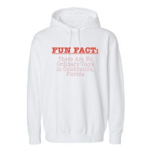 No Ordinary Days In Celebration Florida Pun Fl Joke Cute Gift Garment-Dyed Fleece Hoodie