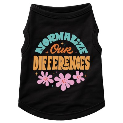 Normalize Our Differences Doggie Tank