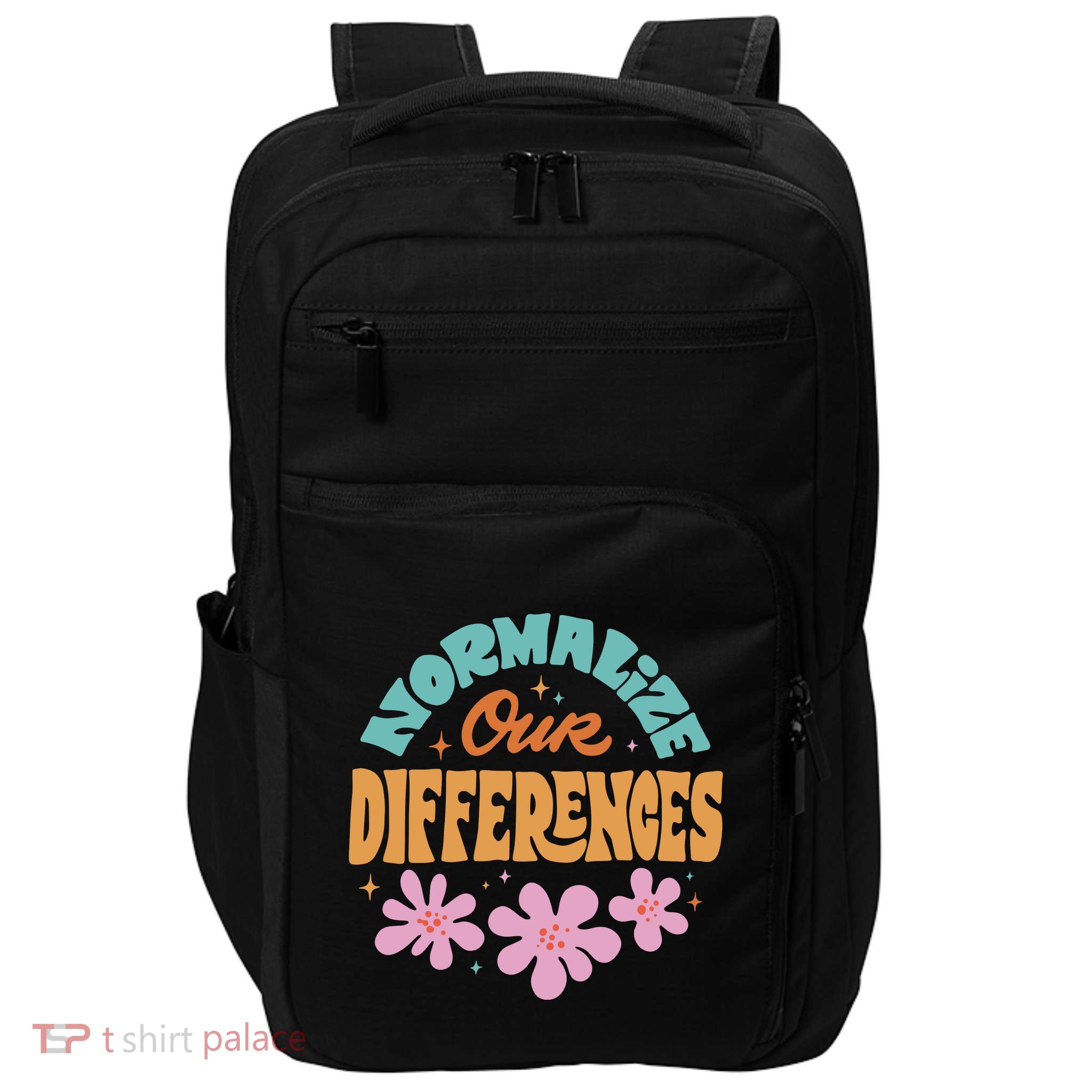 Normalize Our Differences Impact Tech Backpack
