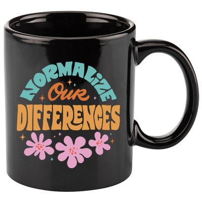 Normalize Our Differences 11oz C Handle Ceramic Mug