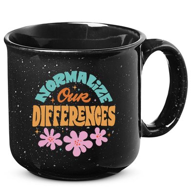 Normalize Our Differences 15oz Campfire Ceramic Mug