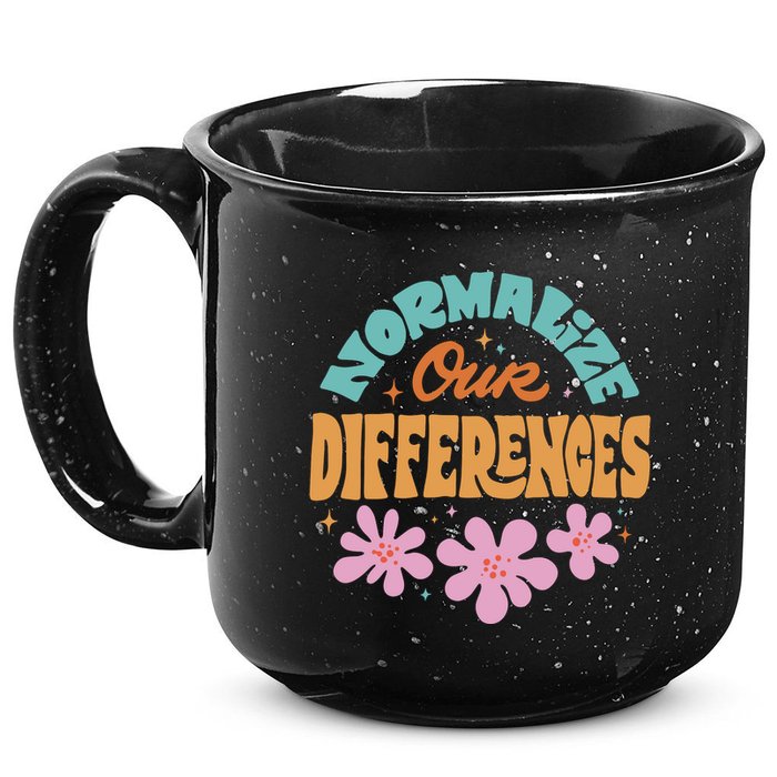 Normalize Our Differences 15oz Campfire Ceramic Mug