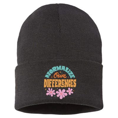 Normalize Our Differences Sustainable Knit Beanie